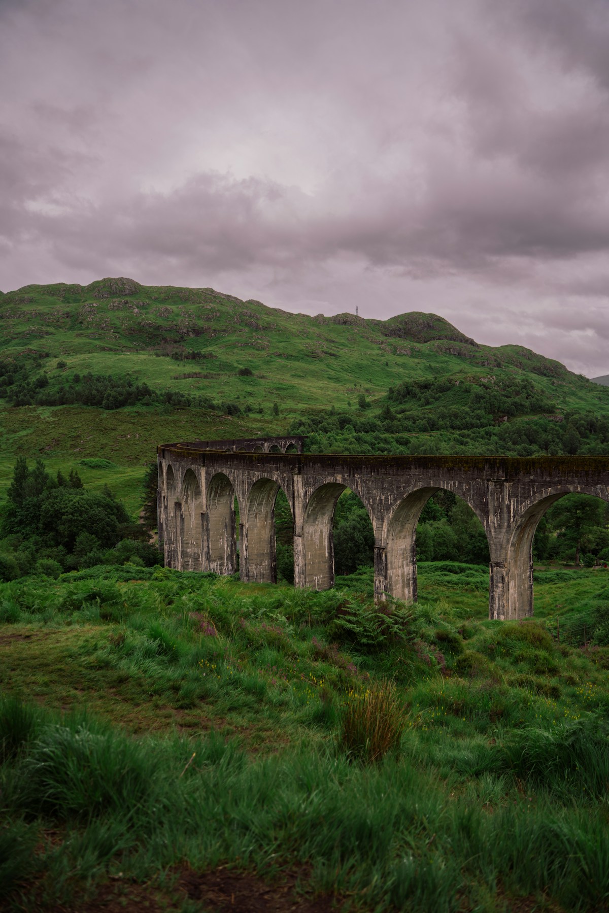 Railway viaduct inspection, Cumbria